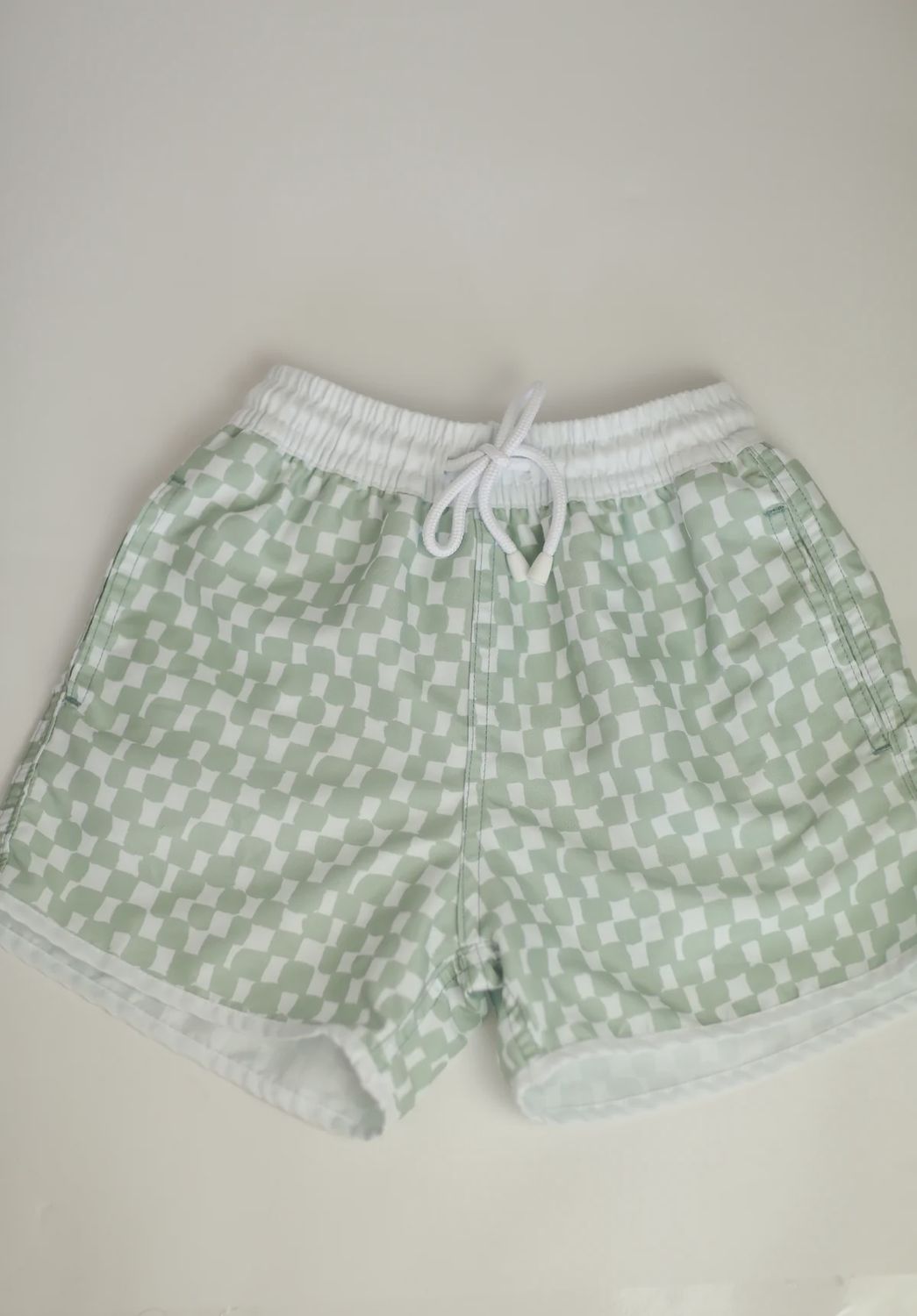 Checker Board Swim Short