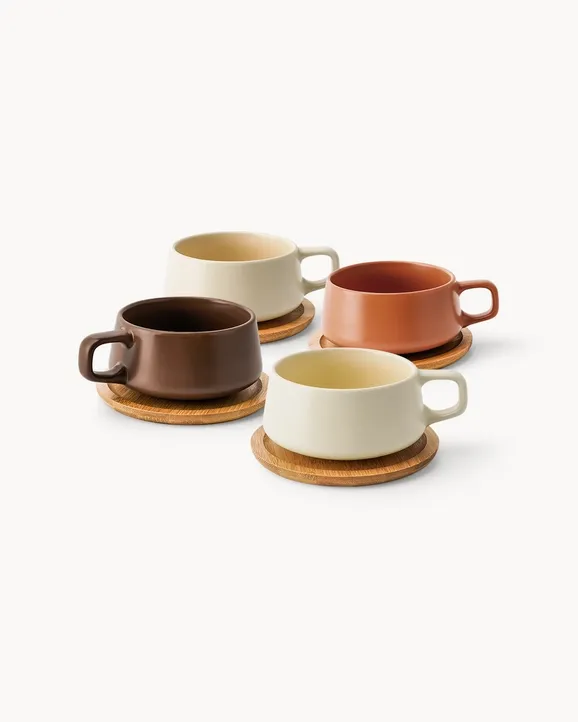 Set de 4 tasses à cappuccino Luxe Collection (4 x 320 ml)