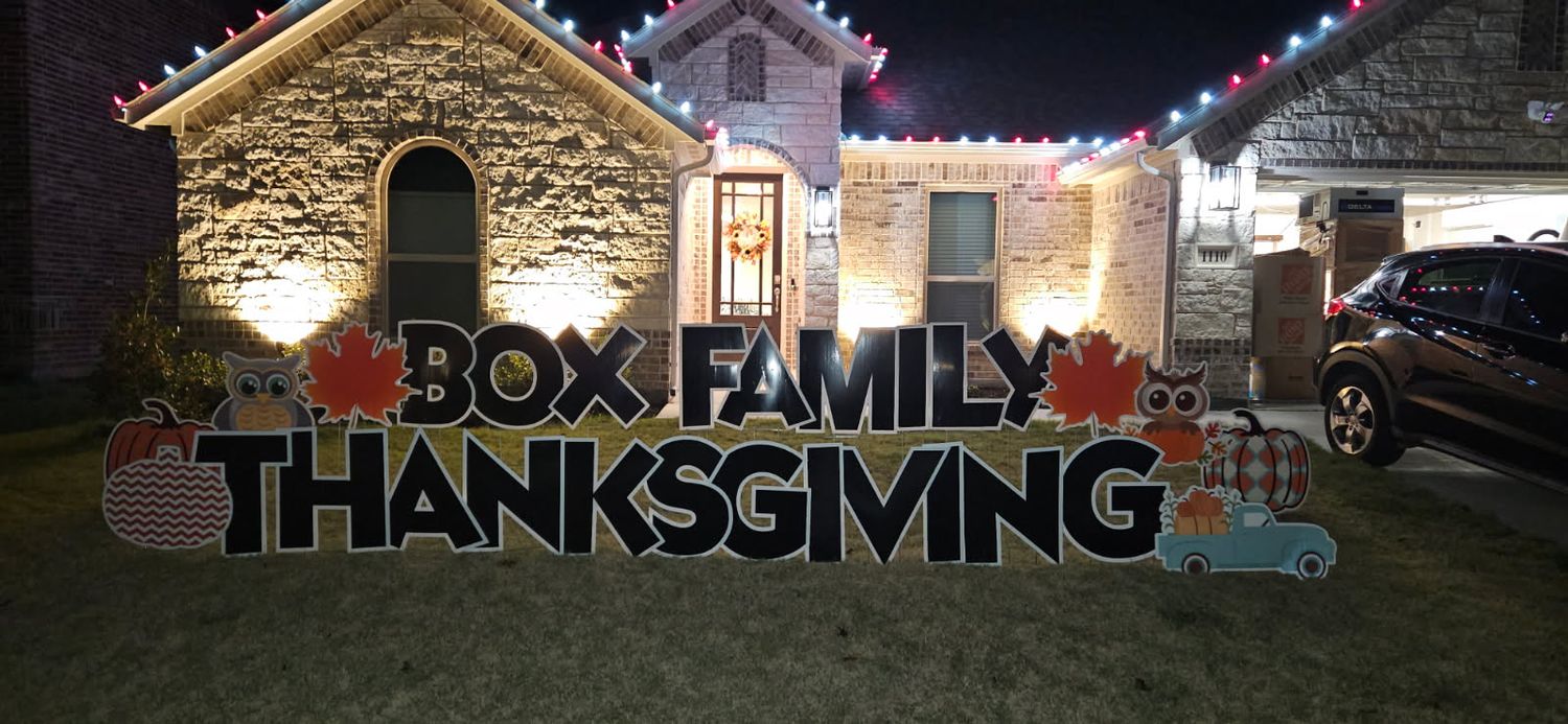 Holiday Signs