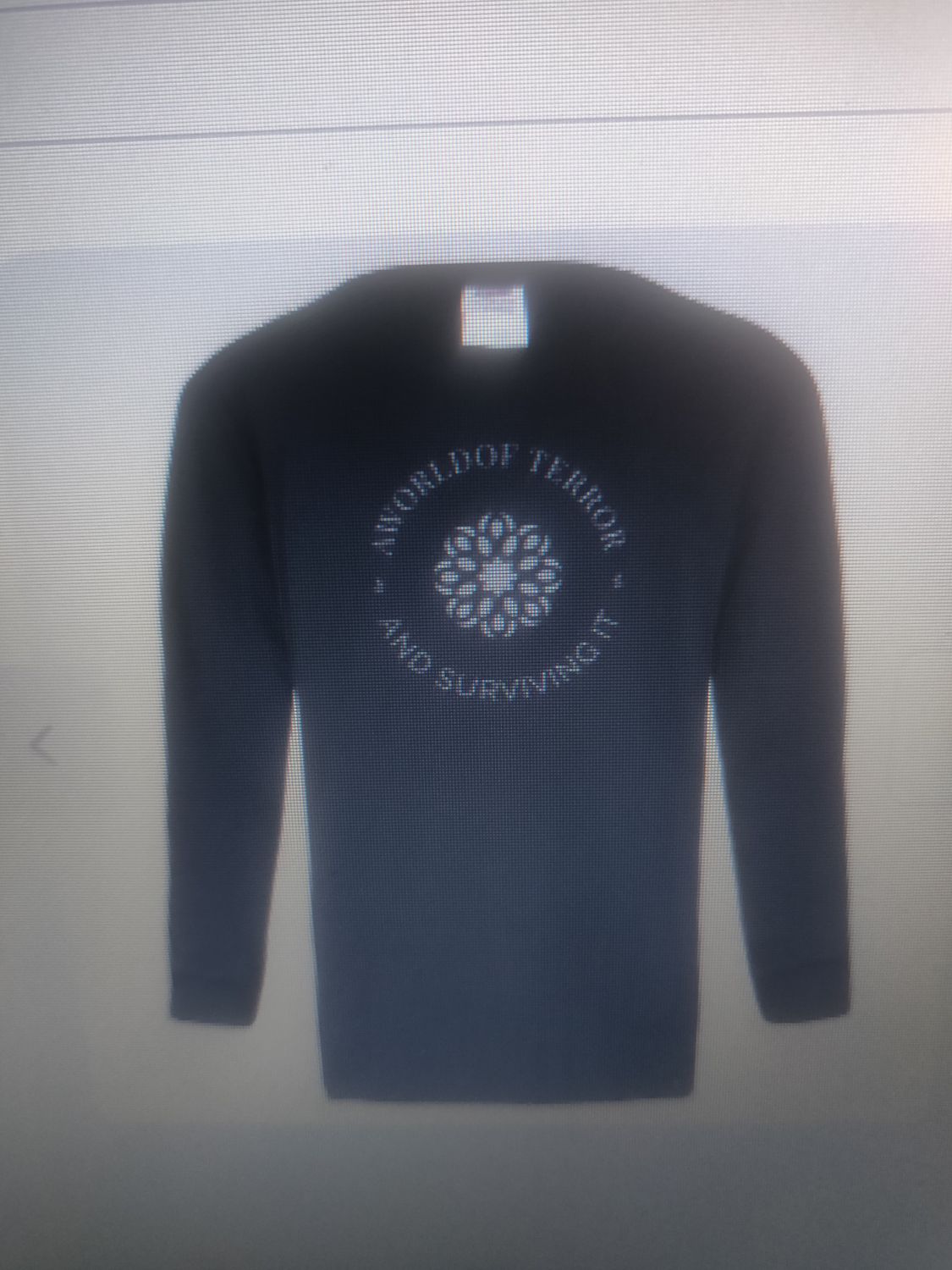 Custom Long sleeve Black T-shirt