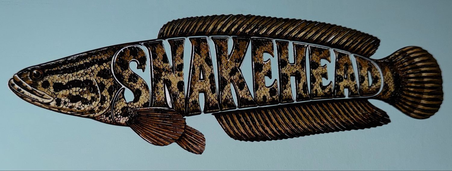 Snakehead Reflective Sticker
