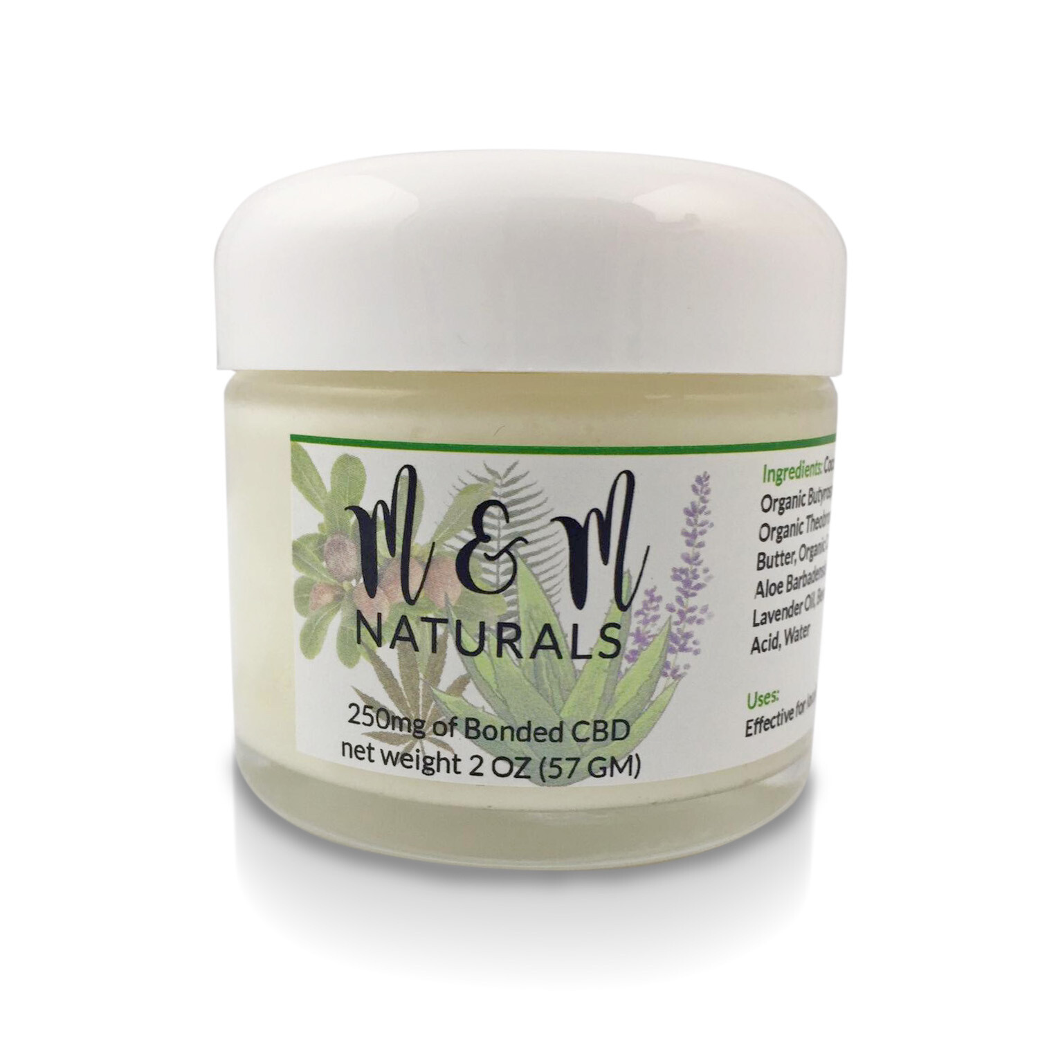 M&amp;M Naturals CBD Cream