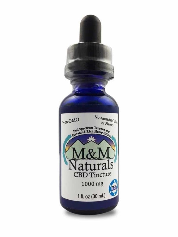 M&M Naturals CBD oil for People