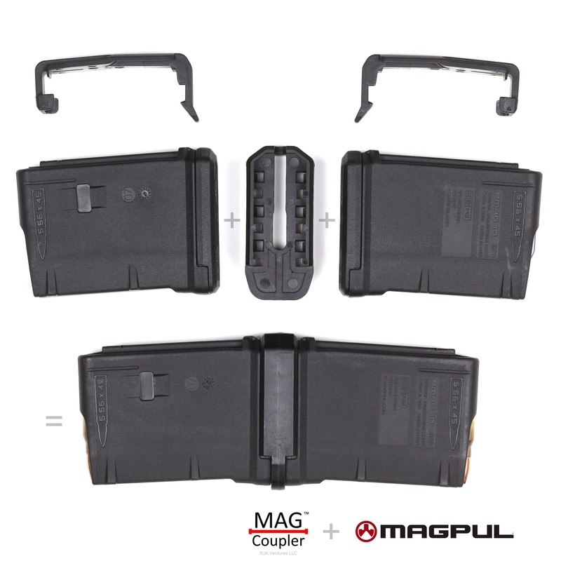 MAG COUPLER Combo! Includes Two Gen M3 Pmags, and One MAG|COUPLER™