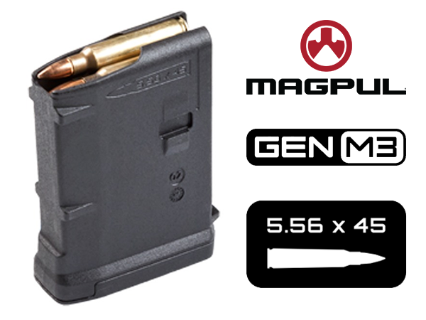 Magpul Gen M3 Pmag  - 10 Round - AR15 - 5.56/.223