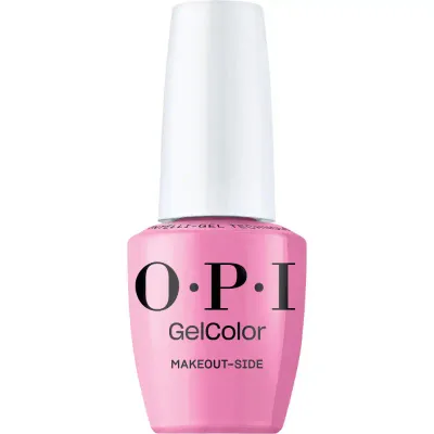 Makeout-side - GelColor - 15ml OPI gel polish Makeout-side, delicate pink color with a glossy finish, perfect gel polish for a refined and long-lasting manicure.