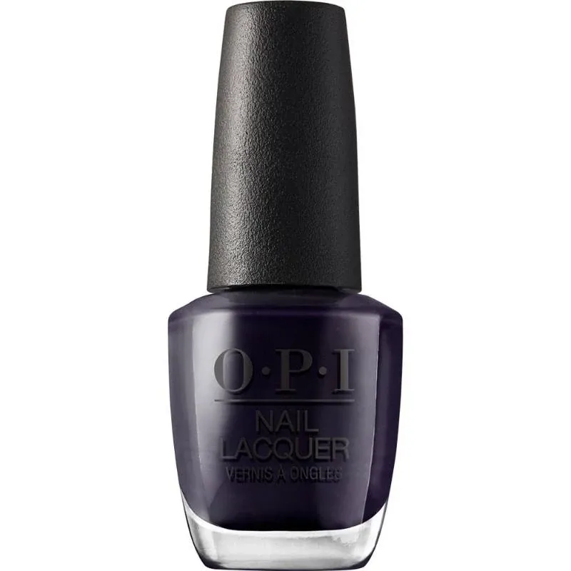 OPI nagellak Suzi & the Arctic Fox 15ml – donkerpaarse glansafwerking, langhoudend, voor professionele manicures.