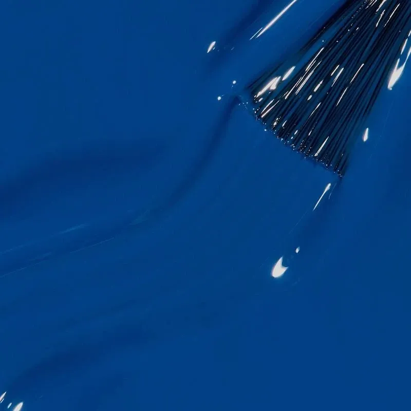 Blauw, glans, OPI nagellak “Mi Casa Es Blue Casa” – levendige kleur met glanzende finish.