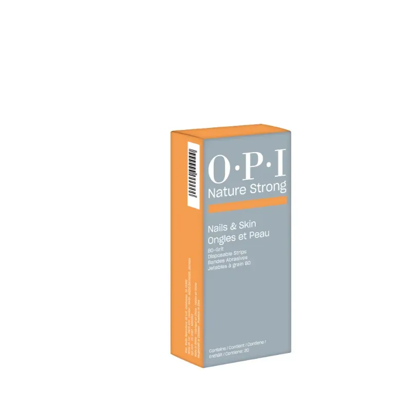 OPI wegwerp grit strips 80 – hygiënisch, eenvoudig te vervangen en perfect voor professionele pedicurevijlen