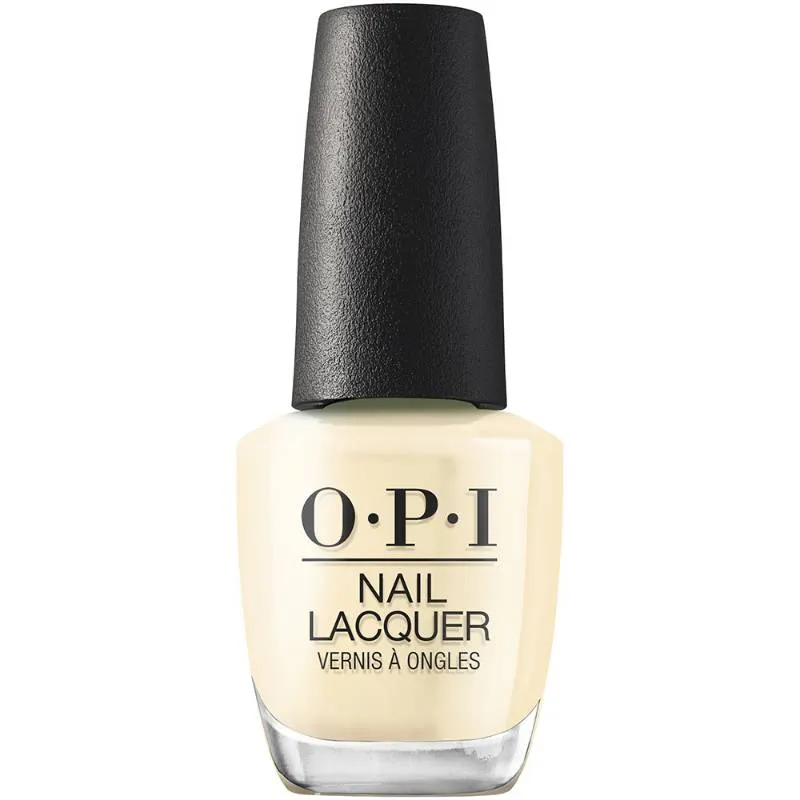 Fles OPI Blinded by the Ring Light pastelgele nagellak