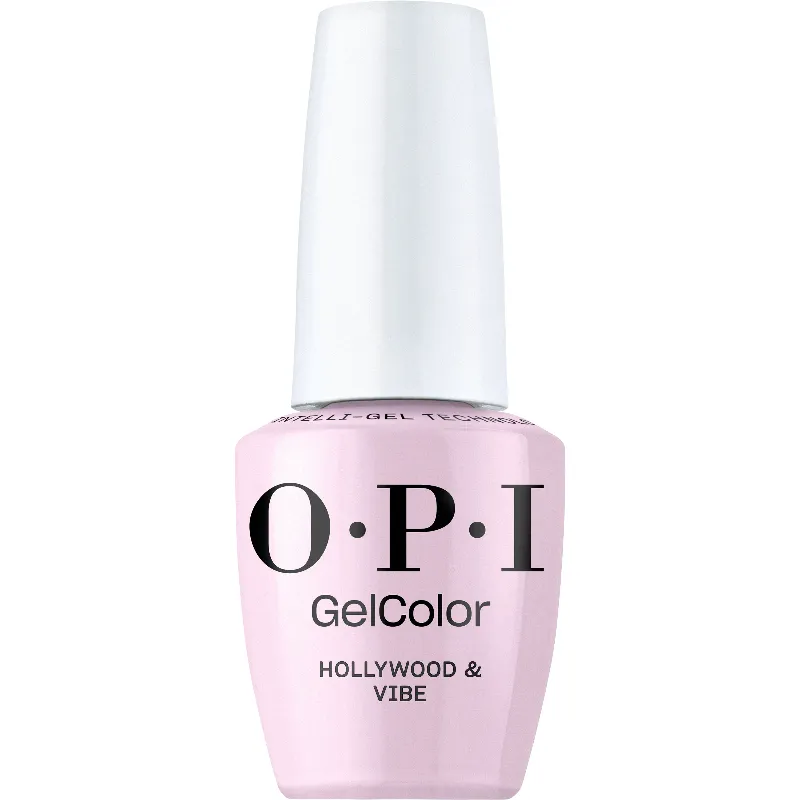 Hollywood & Vibe OPI GelColor fles met lichtroze crème gellak