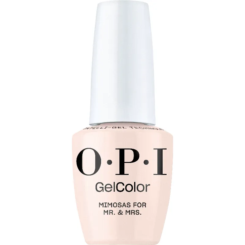 Mimosas for Mr. & Mrs. OPI GelColor fles met transparante lichtroze gellak
