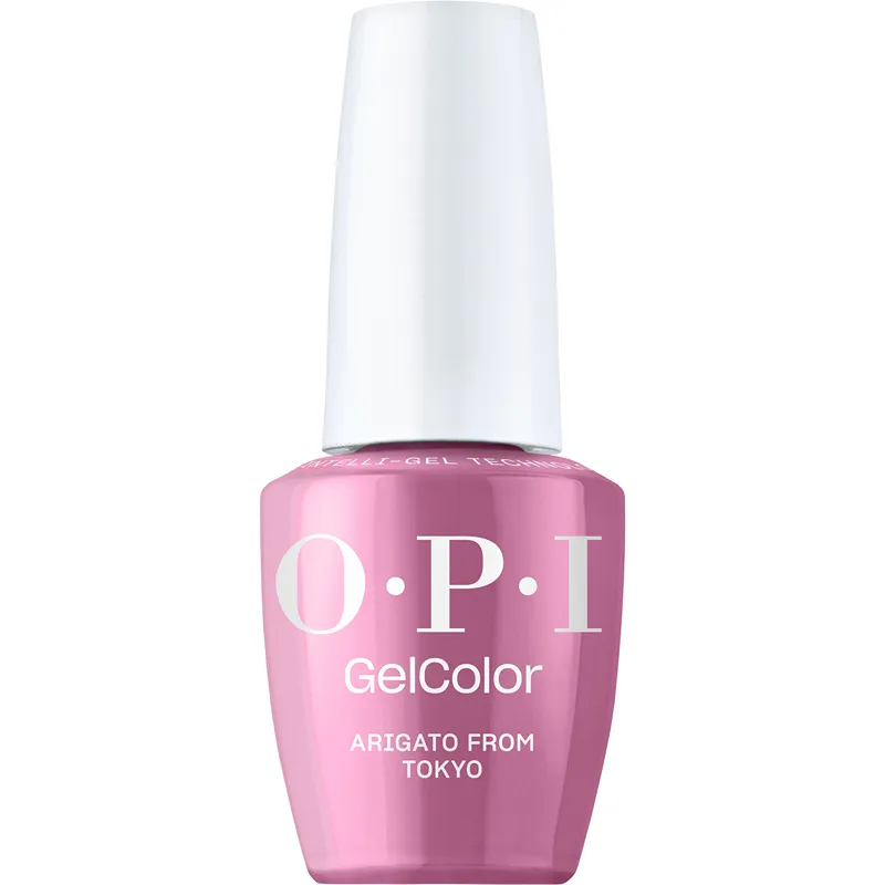 Roze OPI GelColor Arigato from Tokyo gellak