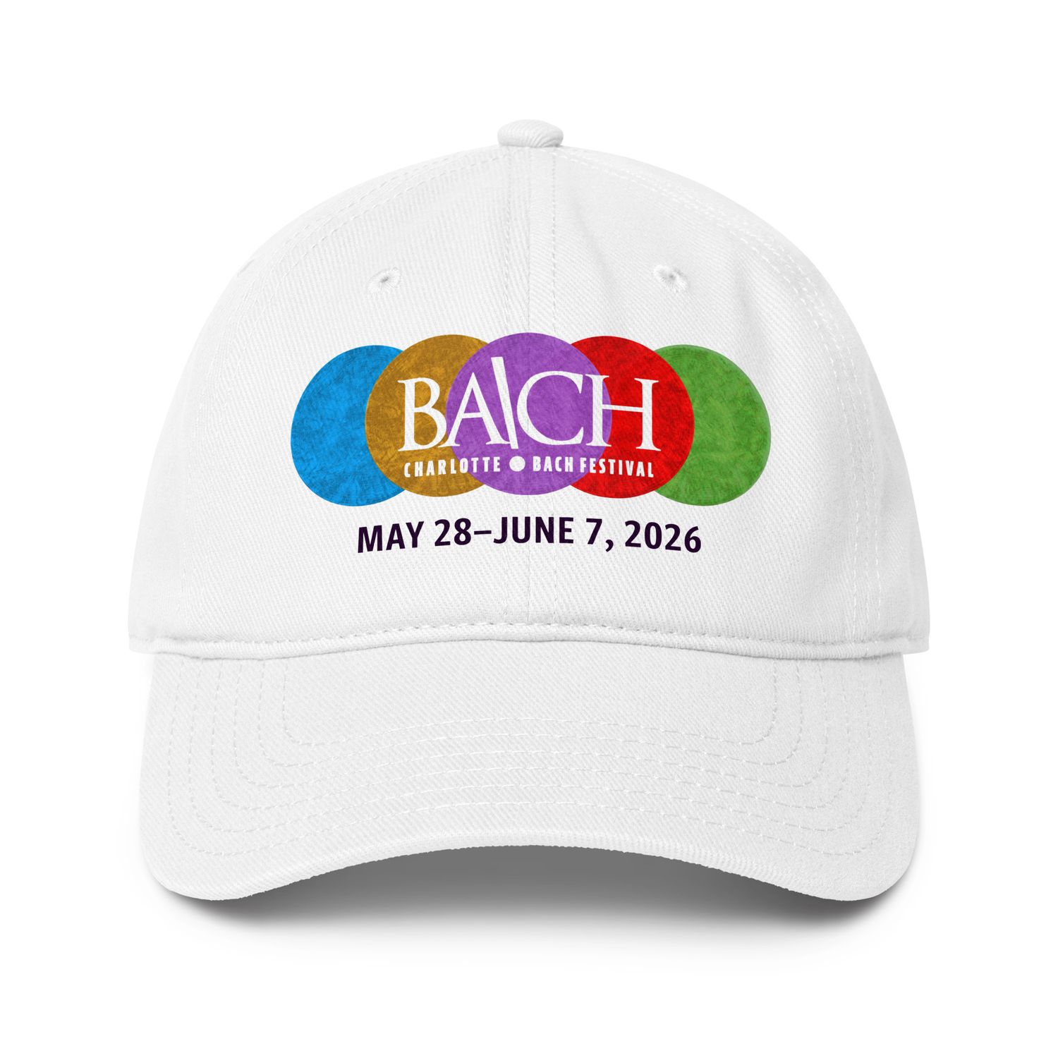 Low-profile Charlotte Bach Festival ’26 Baseball Cap