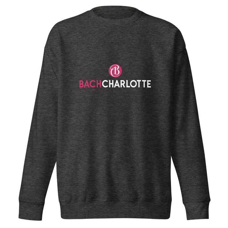 Unisex Premium Bach Charlotte Logo Sweatshirt