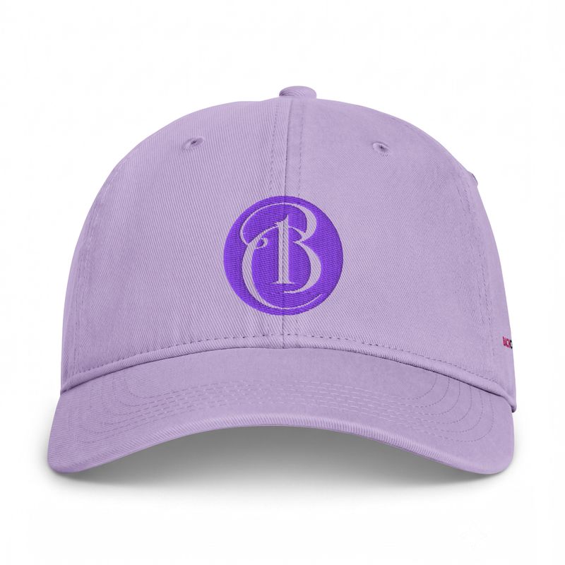 Coastal Washed Cap - Orchid, with Bach Charlotte logos