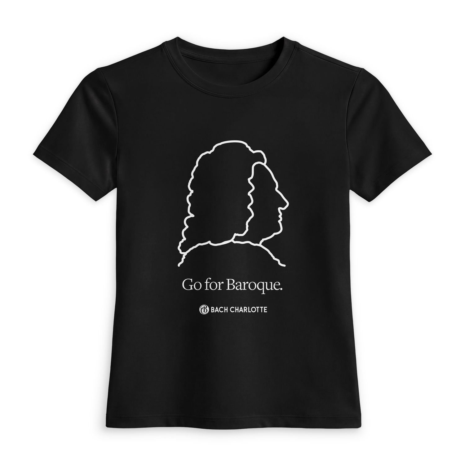 “Go for Baroque” Women's Luxe Fitted T-shirt