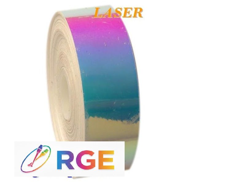 Taśma LASER Rosa-Lilla-Celeste