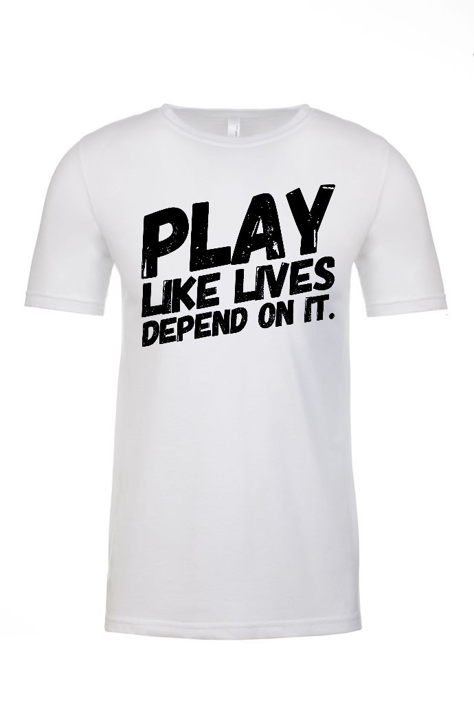 PLAY - Unisex Long Tee | White