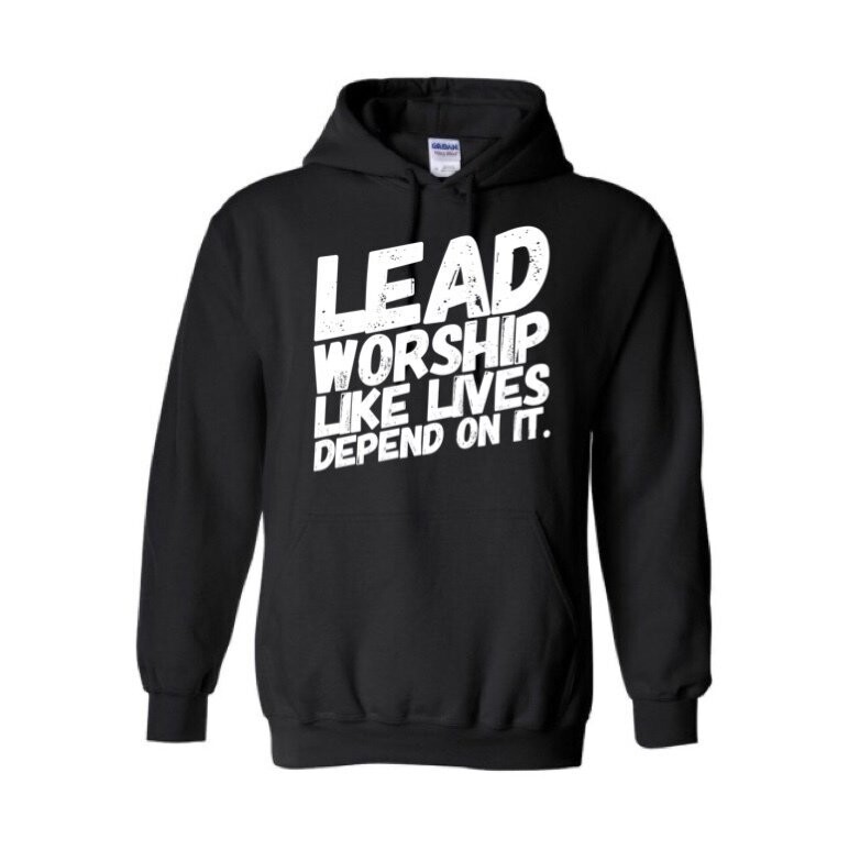 LEAD WORSHIP - Hoodie LEAD WORSHIP - Hoodie, Size: Small, Color: White