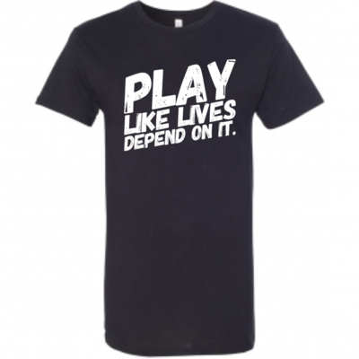 PLAY - Unisex Long Tee | Black