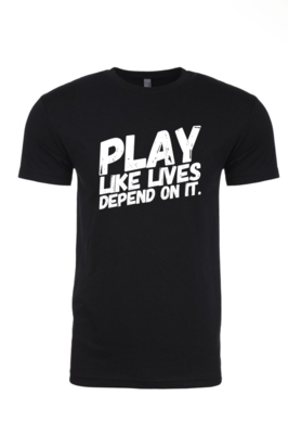 PLAY - Crew Neck Tee | Black