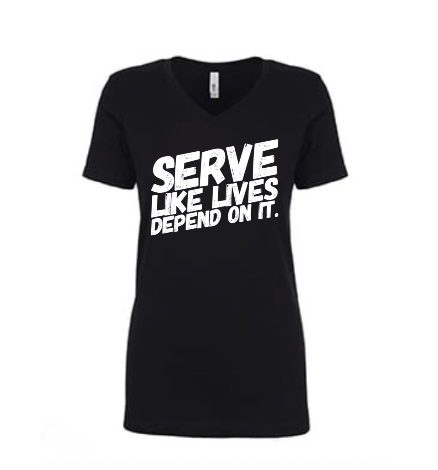 SERVE - Ladies V Neck Tee SERVE - Ladies V Neck Tee