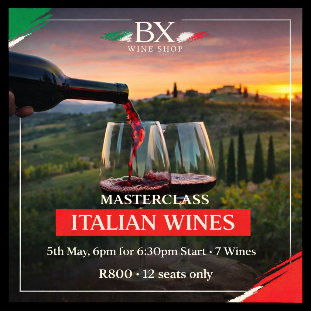 5th May 26 - Italian Wine Masterclass