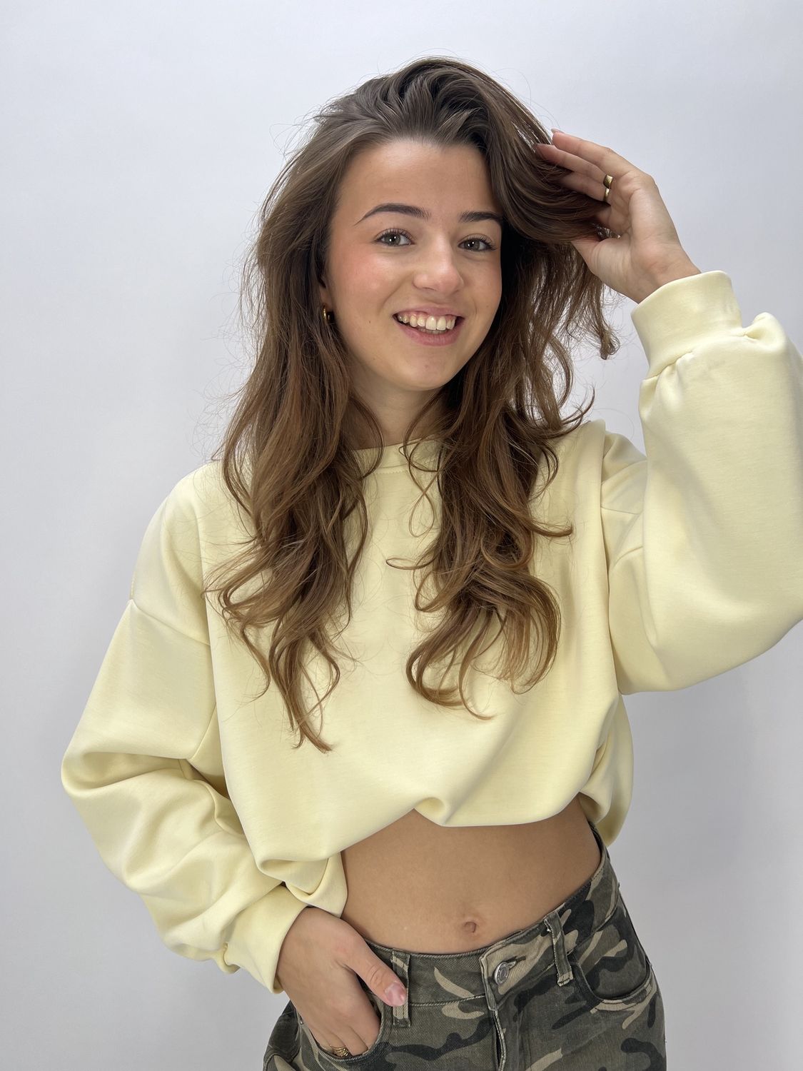 FS Lena sweater - yellow