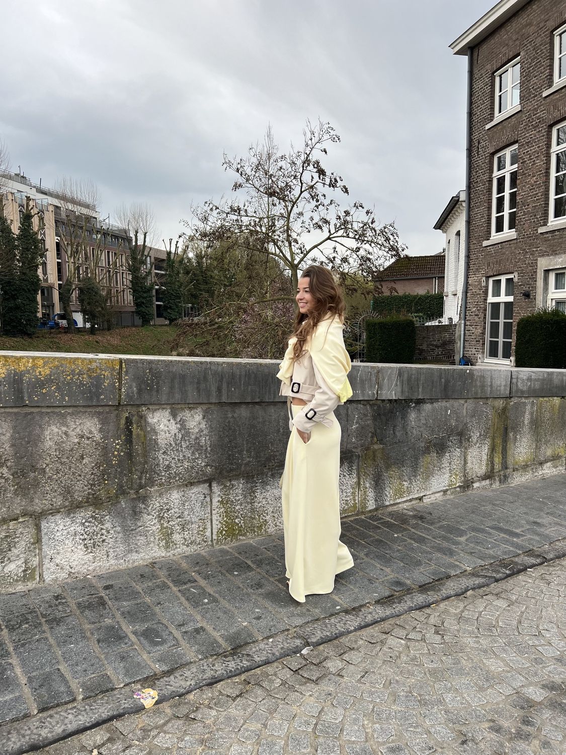 FS Lena pantalon - yellow