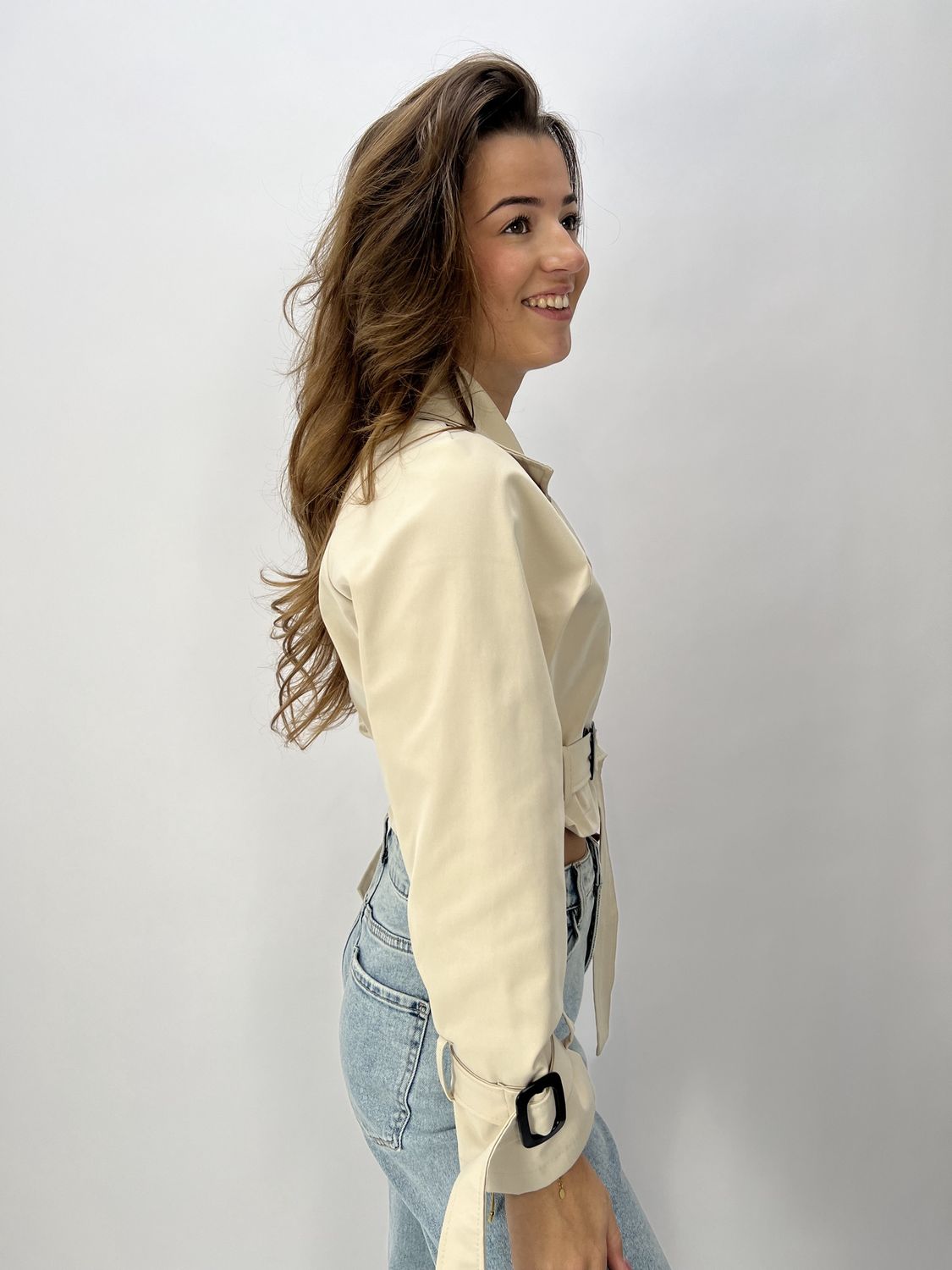 FS Olivia trenchcoat - creme