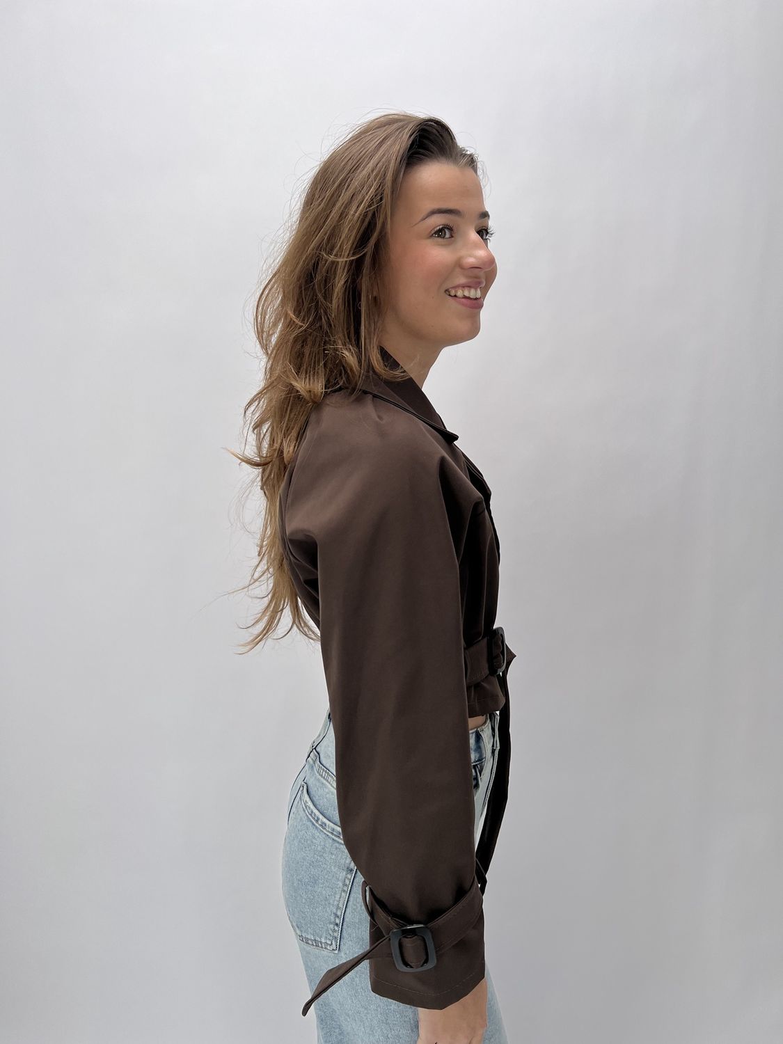 FS Olivia trenchcoat - choco