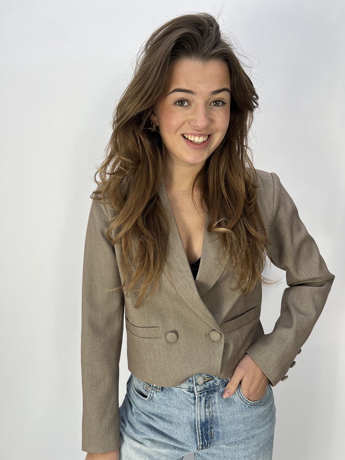 FS Nola blazer cropped