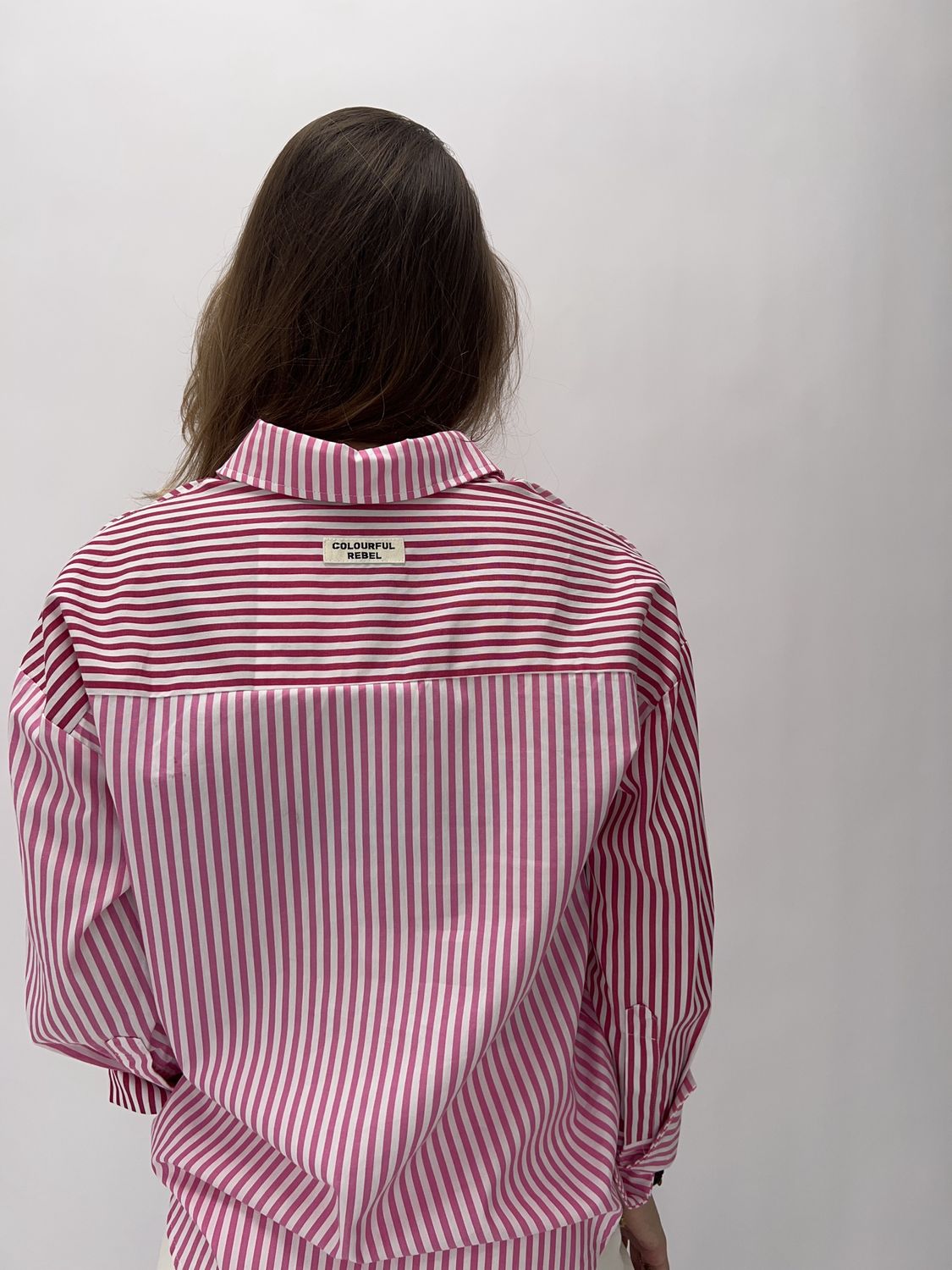 FS Talia stripe blouse - pink