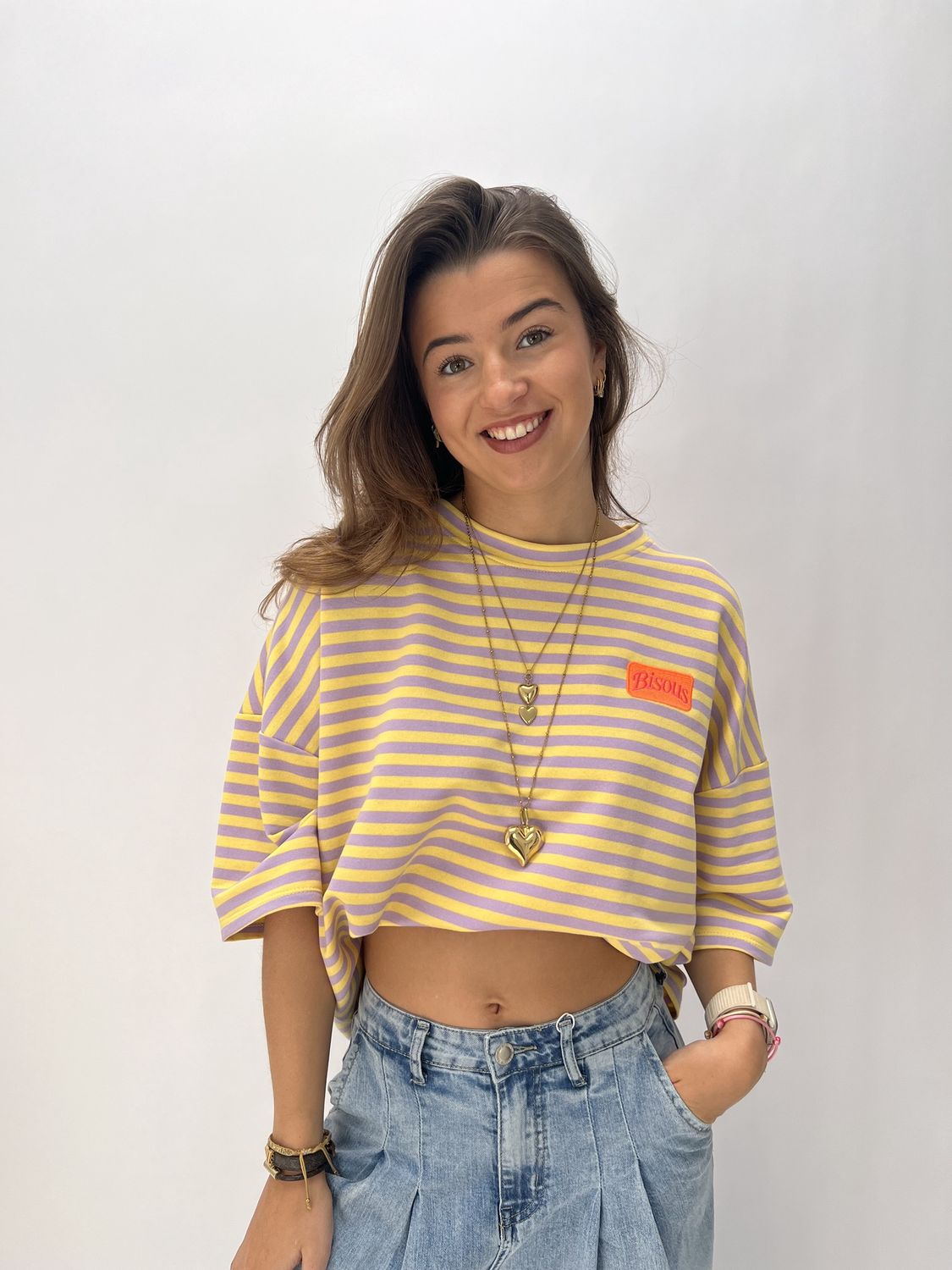 FS Bisous tee - yellow