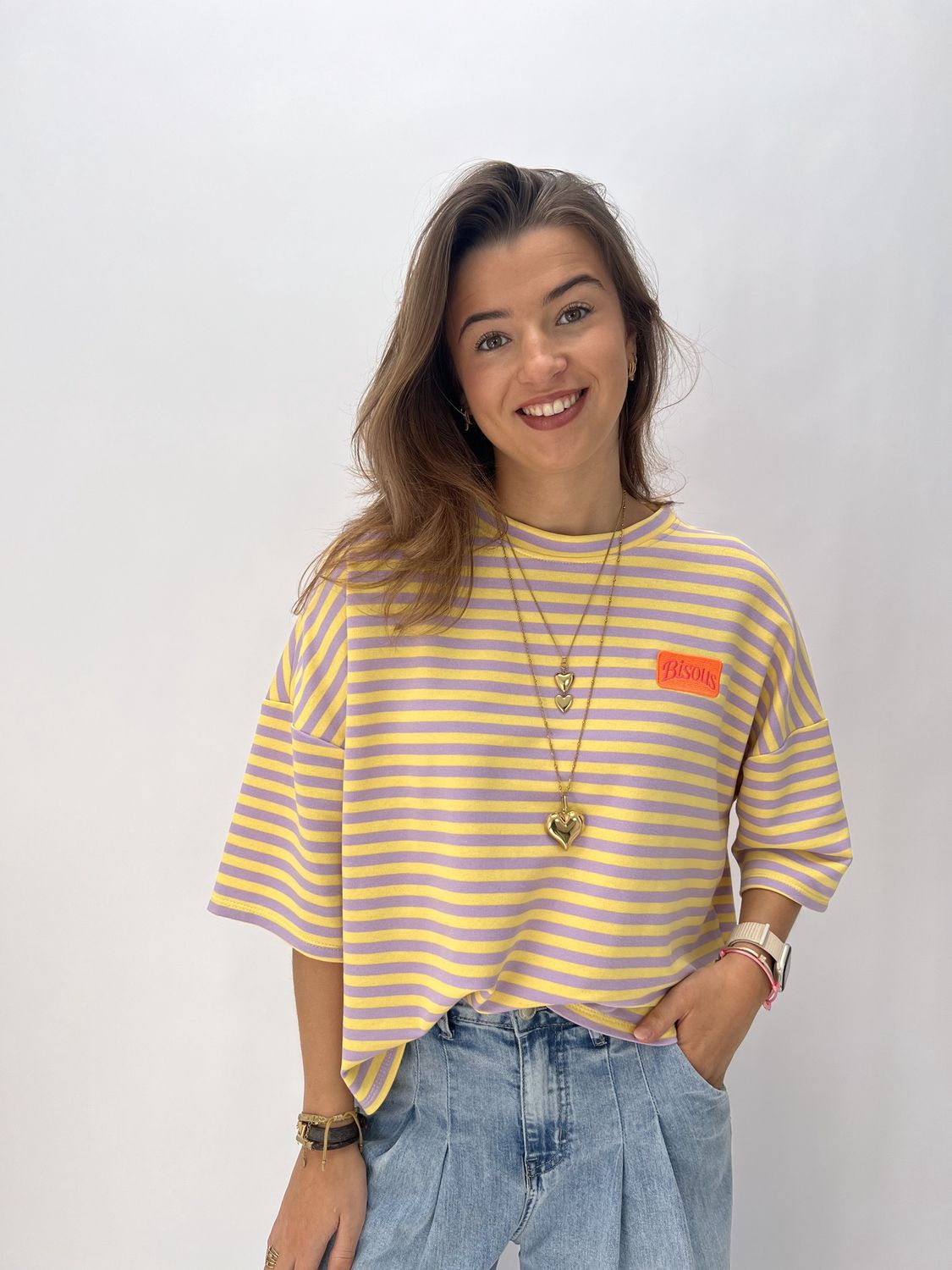 FS Bisous tee - yellow