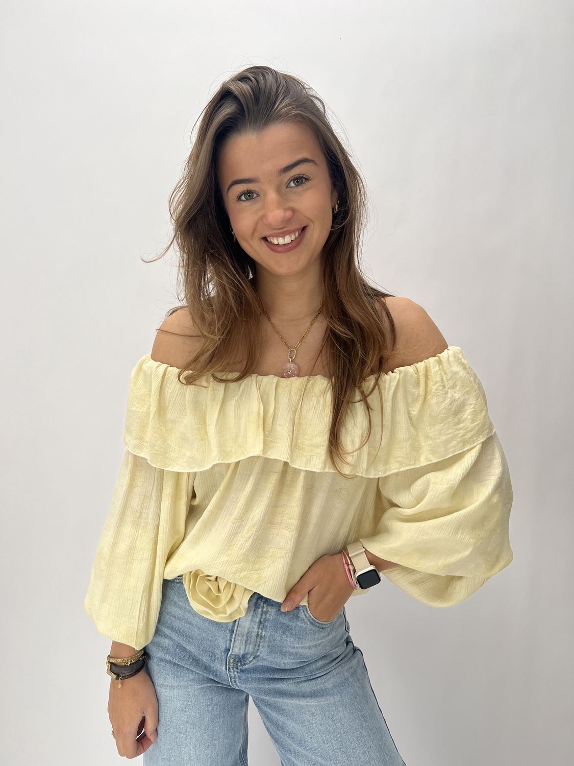 FS Ava blouse - yellow