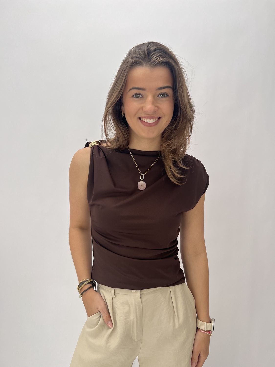 FS Doutzen top - brown