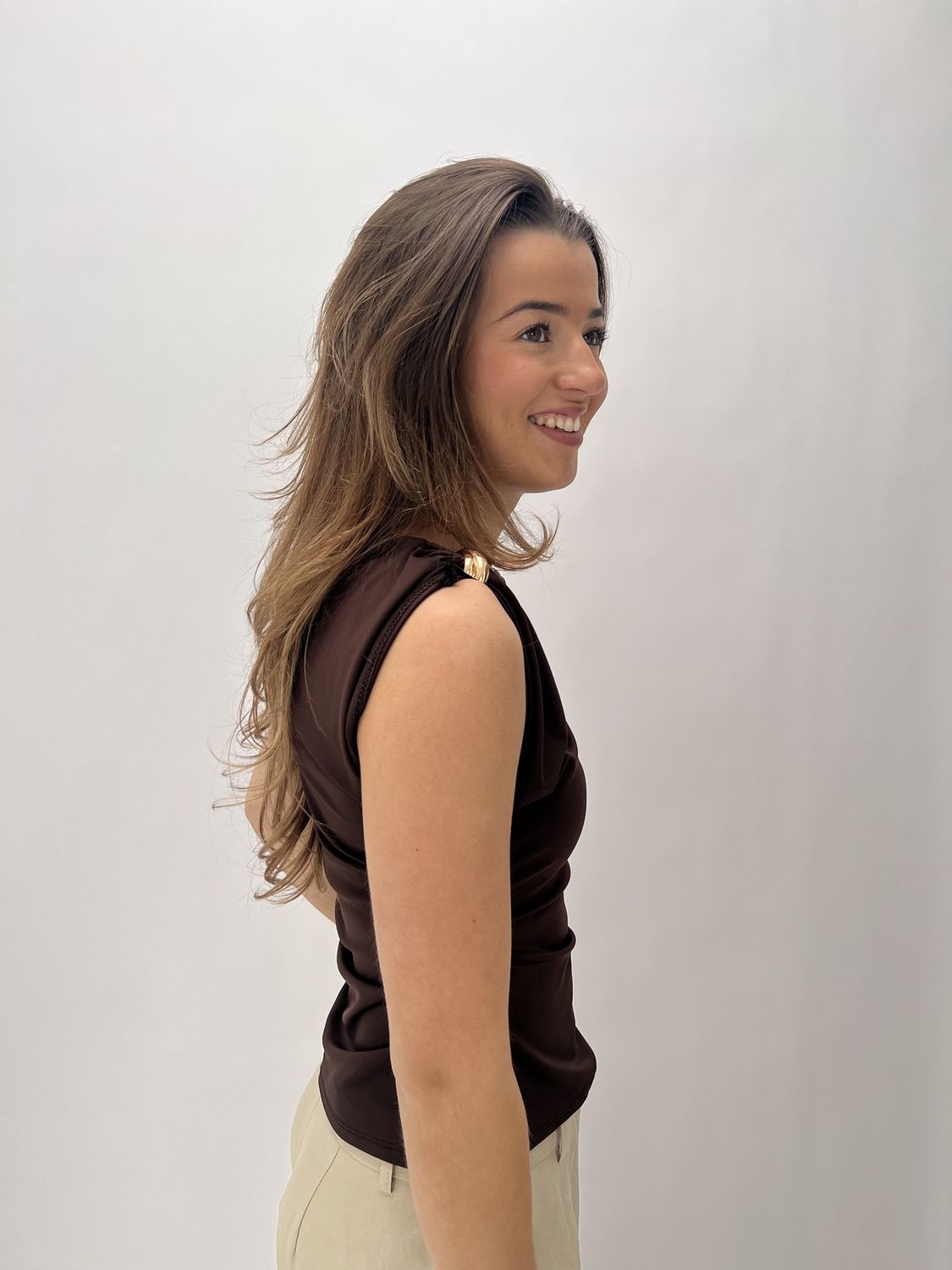 FS Doutzen top - brown