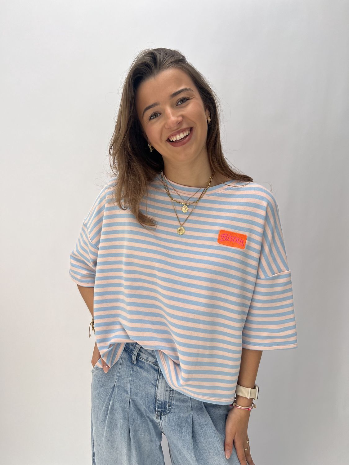 FS Bisous tee - blue