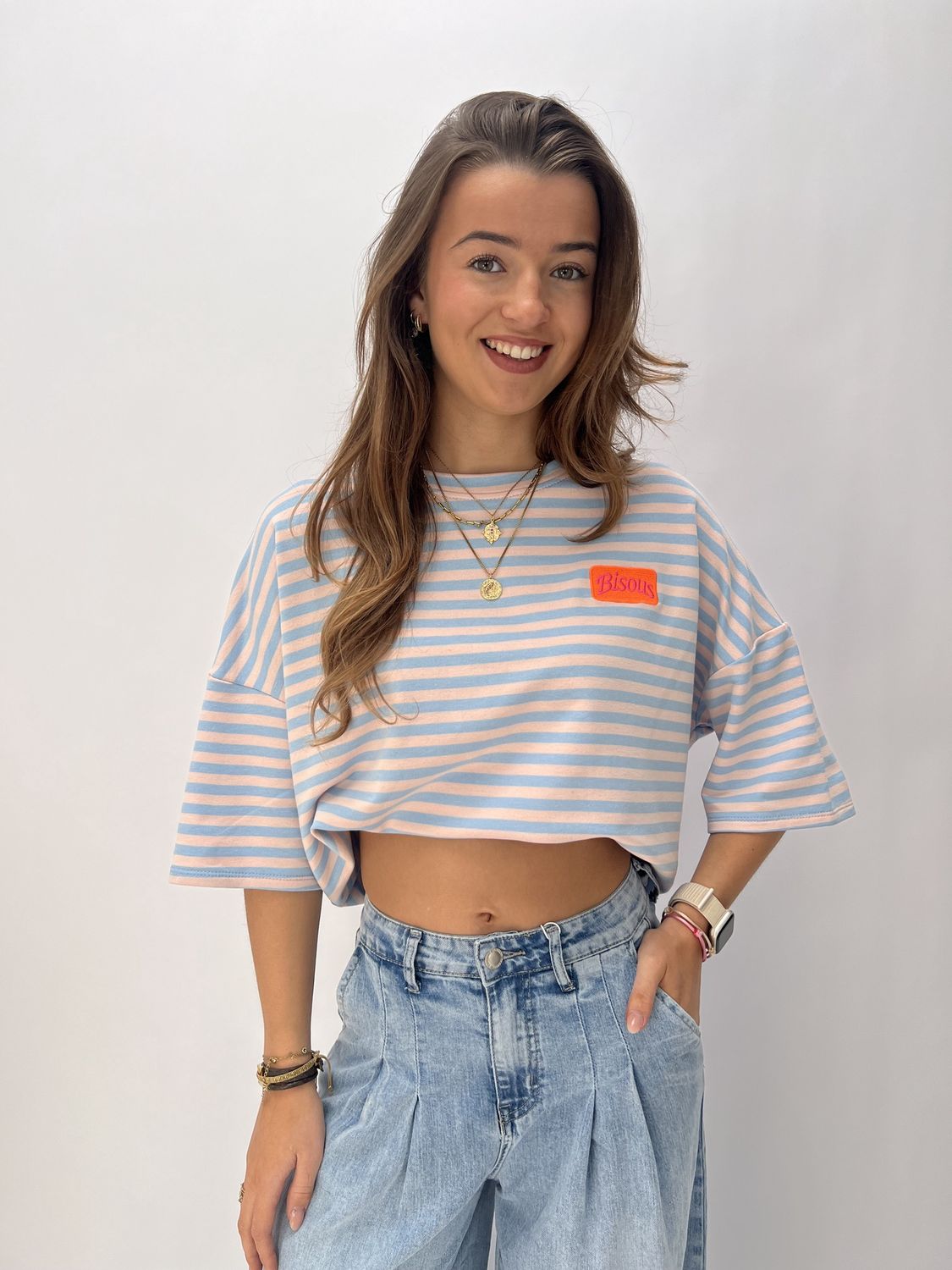 FS Bisous tee - blue