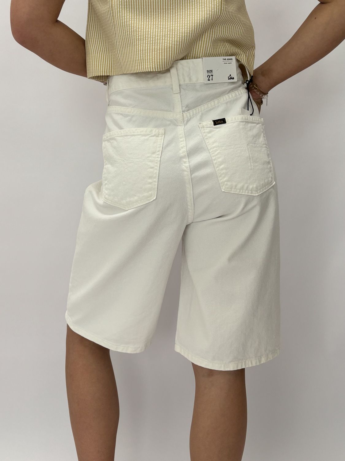 FS Jort - jeans white
