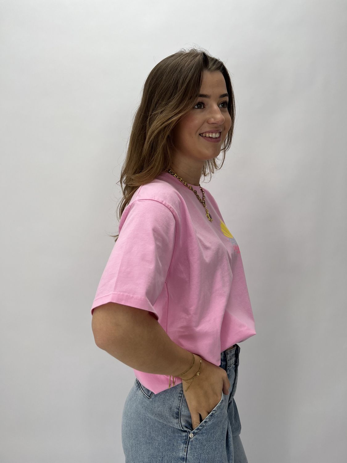 FS Cote d'azur tee - pink