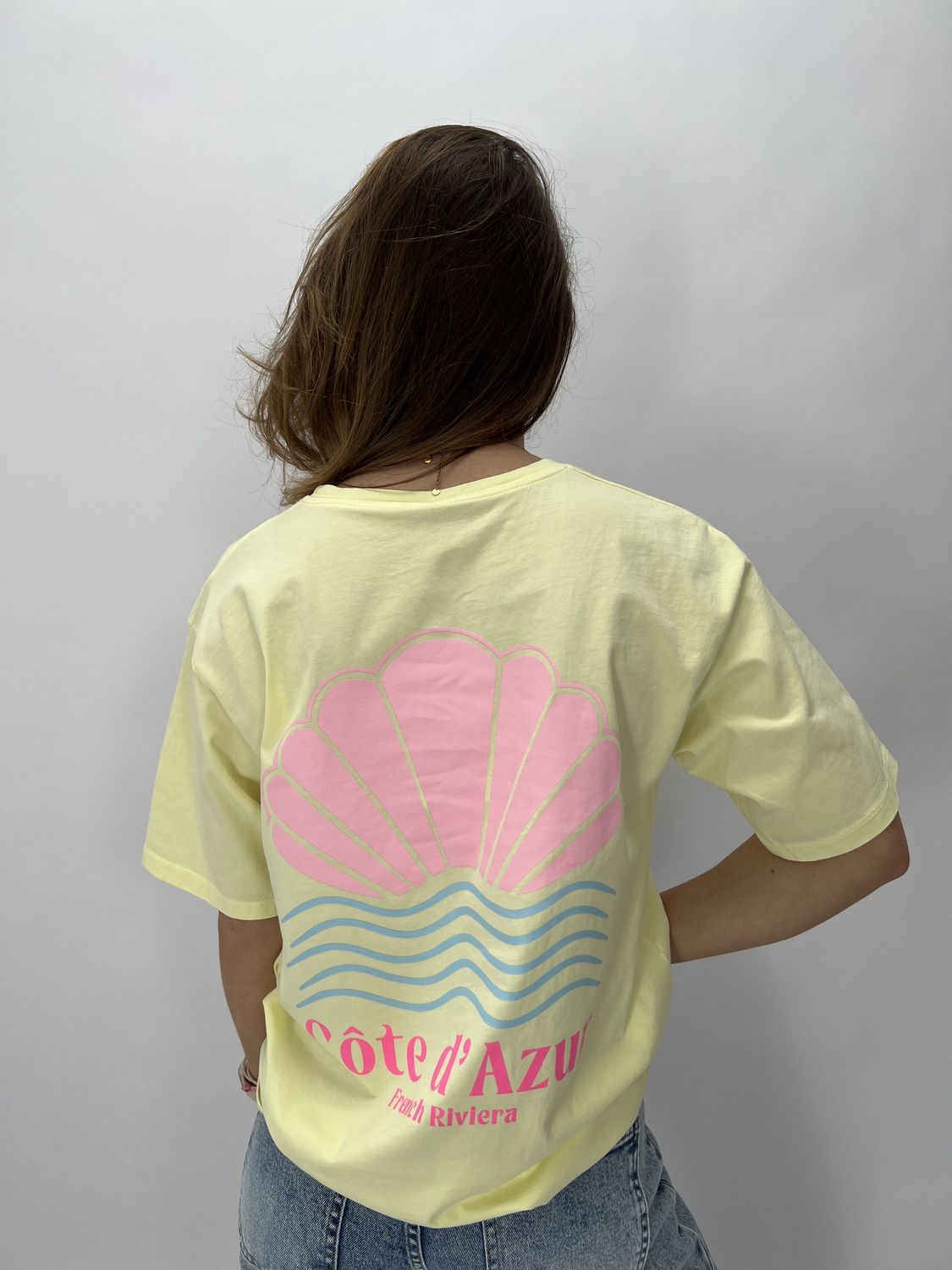FS Cote d'azur tee - yellow