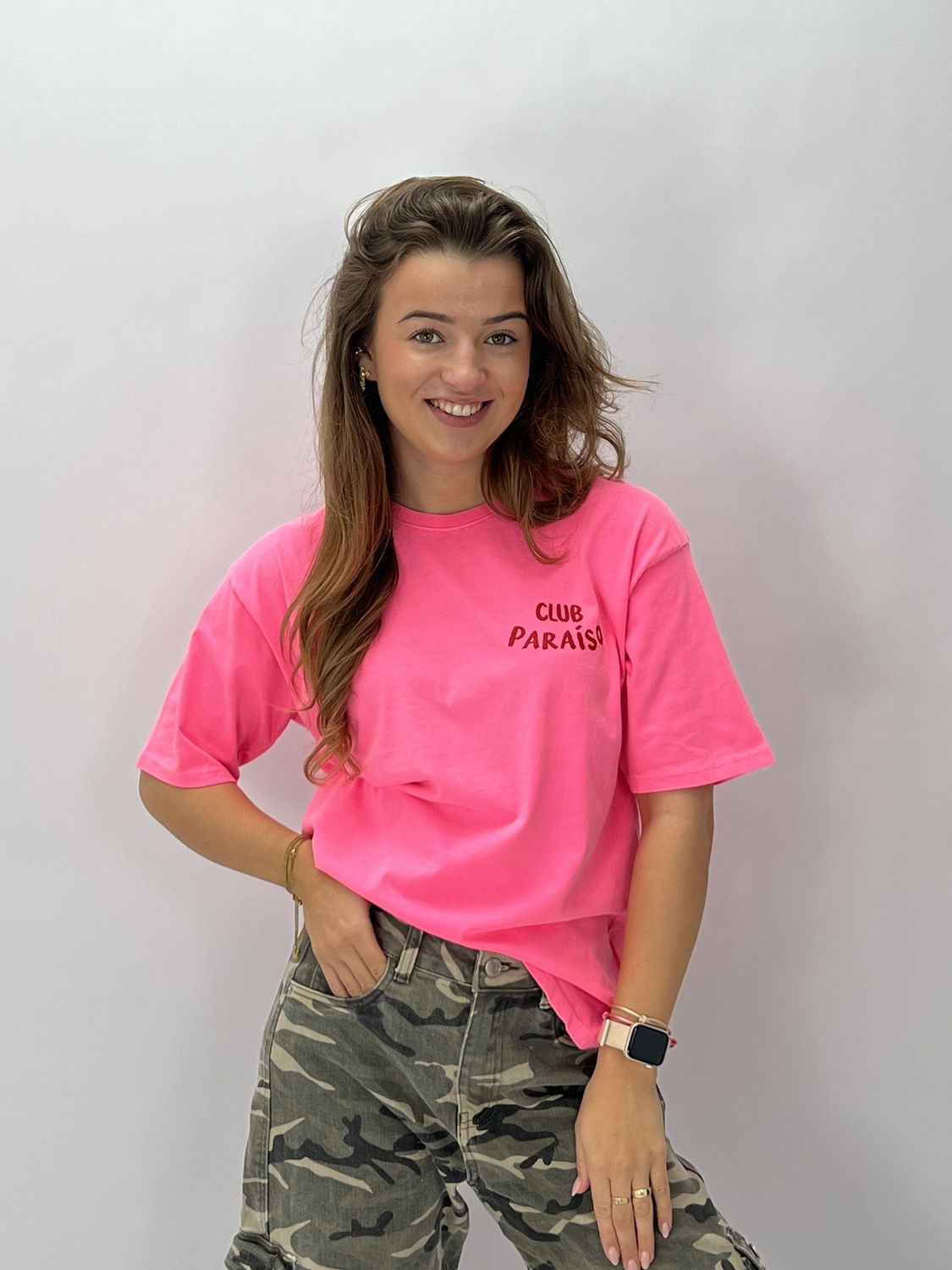 FS Club paraiso tee - pink