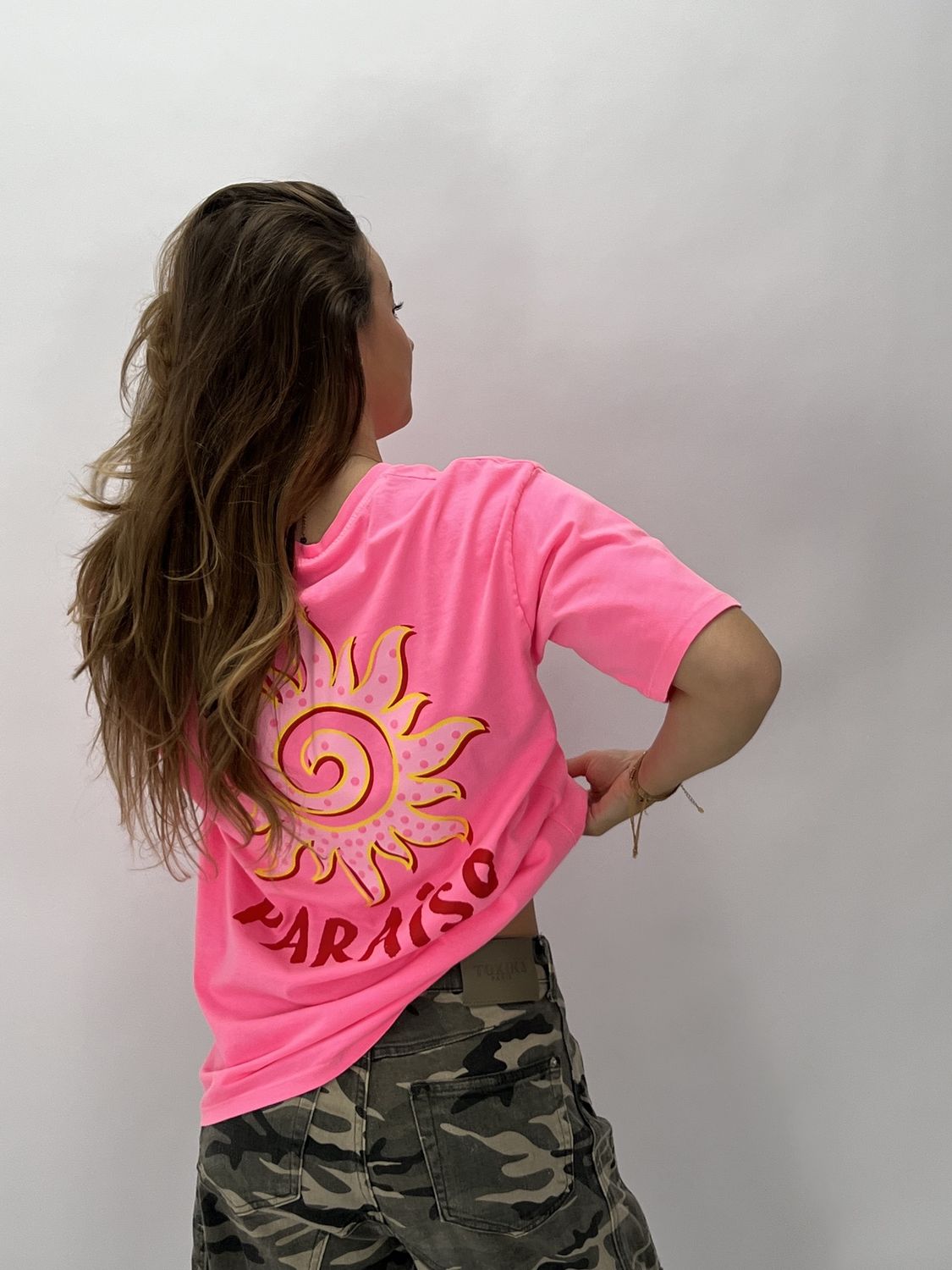 FS Club paraiso tee - pink