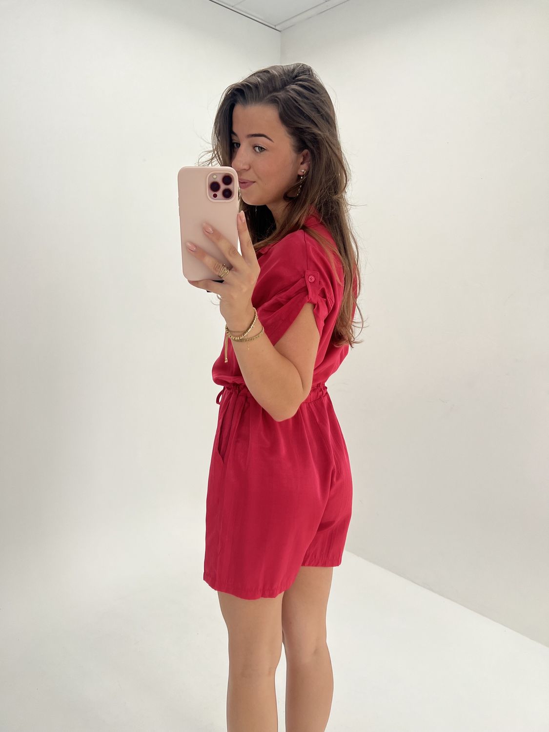 FS Charlie playsuit - pink