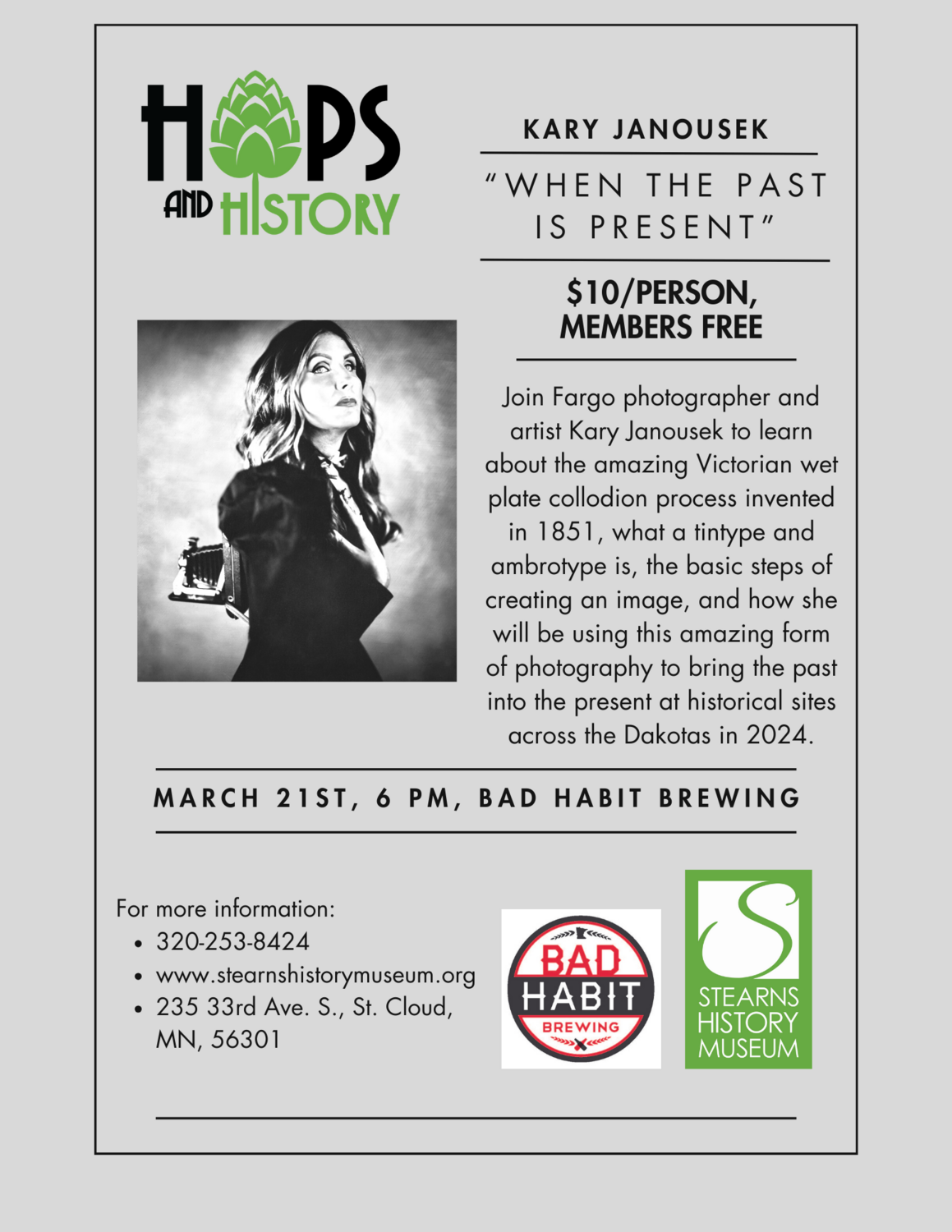 Hops and History- Kary Janousek- &quot;When the Past is Present&quot;