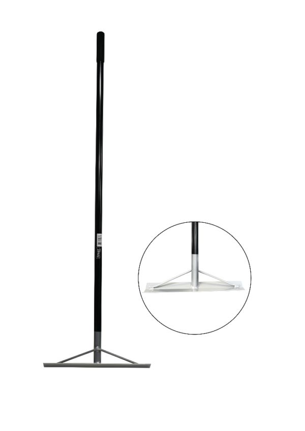 CONCRETE RAKE - BLACK