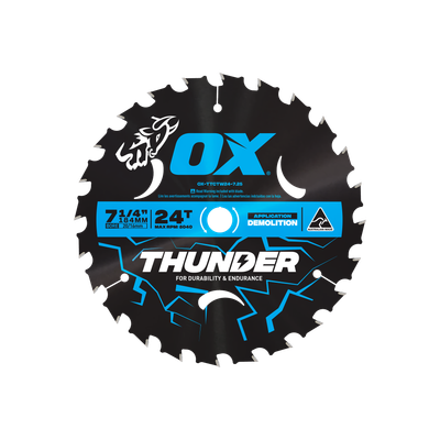 Hardware - Ox Tools Saw Blade (Demolition) 184mm